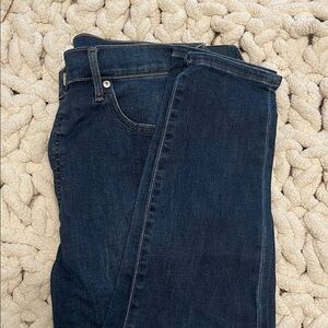 Express Dark Blue Skinny Jeans